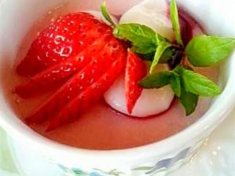 白玉入りの簡単いちごプリン レシピ 作り方 By 麻呂0461 楽天レシピ 白玉入りの簡単いちごプリン レシピ 作り方 By 麻呂0461 楽天レシピ